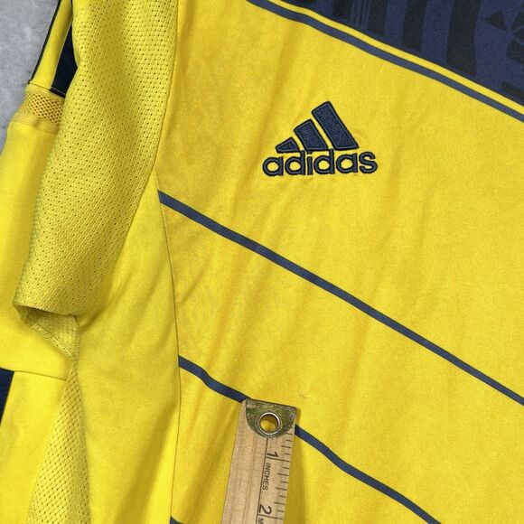 Adidas Columbia 2014-2015 Yellow Soccer Futbol Football Jersey Men’s Small - Picture 8 of 14